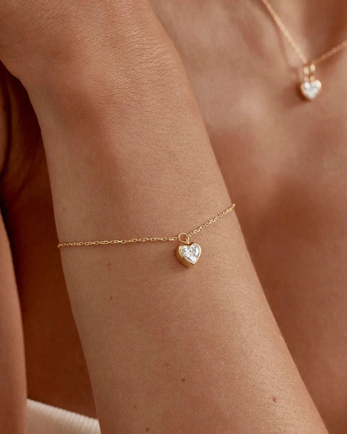 By Charlotte Love You More Bracelet 18k Gold Vermeil