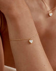 By Charlotte Love You More Bracelet 18k Gold Vermeil