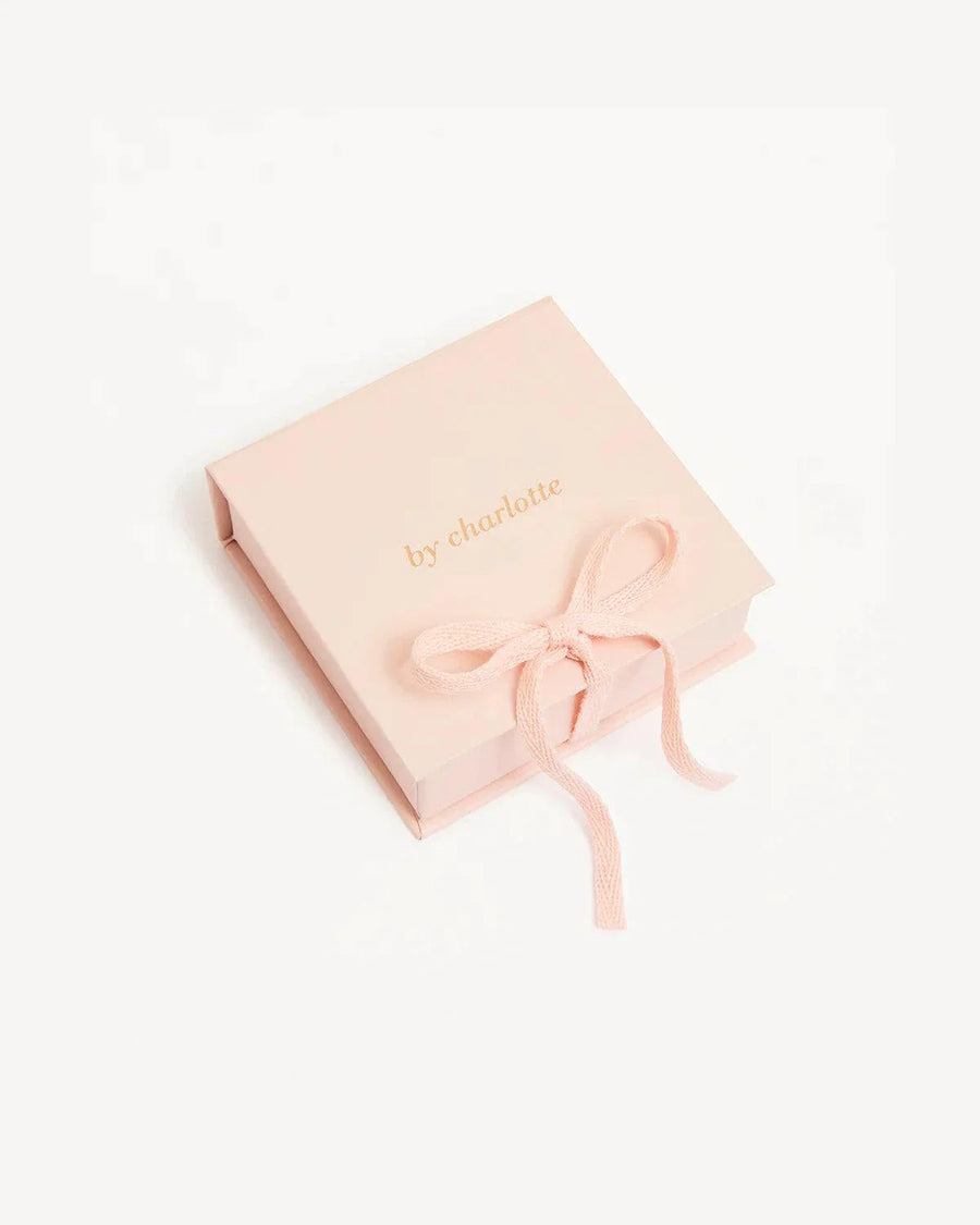 By Charlotte 14k Solid Gold Tranquility Hoop