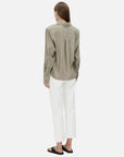 Camilla and Marc Illias Shirt Ash Stripe 