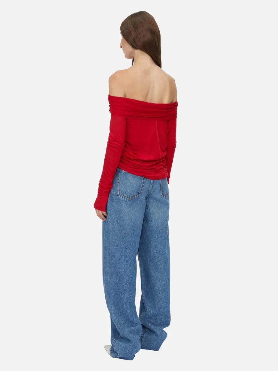 Camilla and Marc Majorie Top Ruby Red 