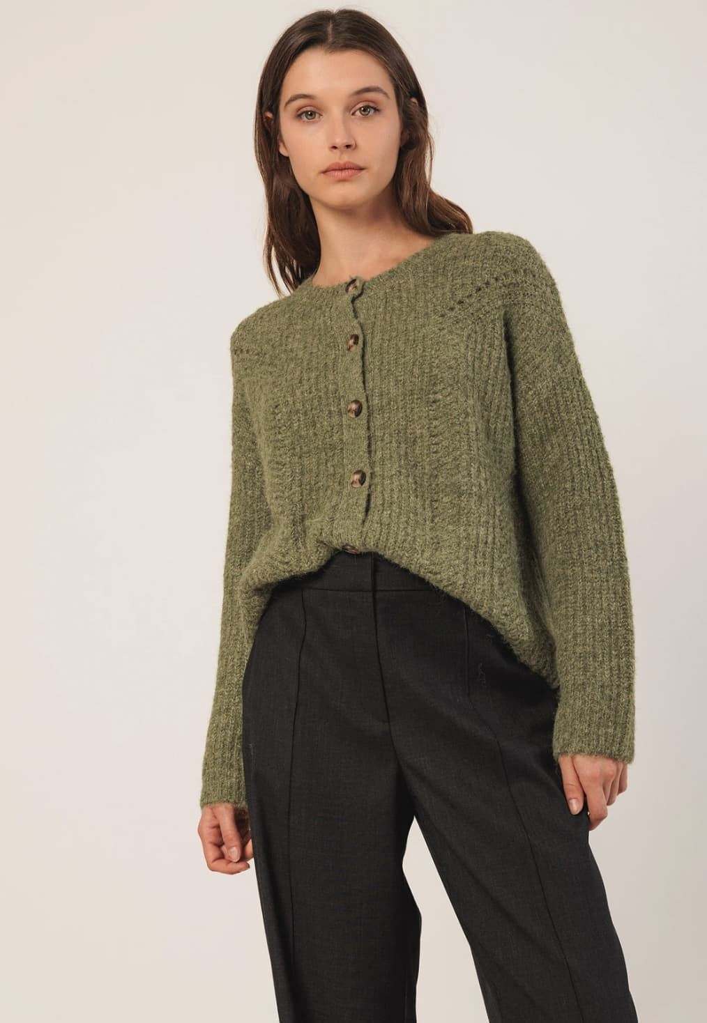 Indi and Cold Chaqueta Cardigan 712 Menta
