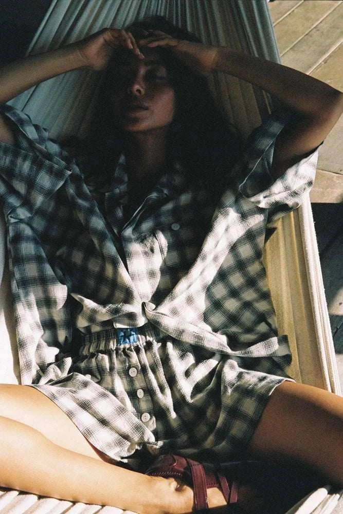 Ciao Ciao Vacation Sonder Check Boxer Short