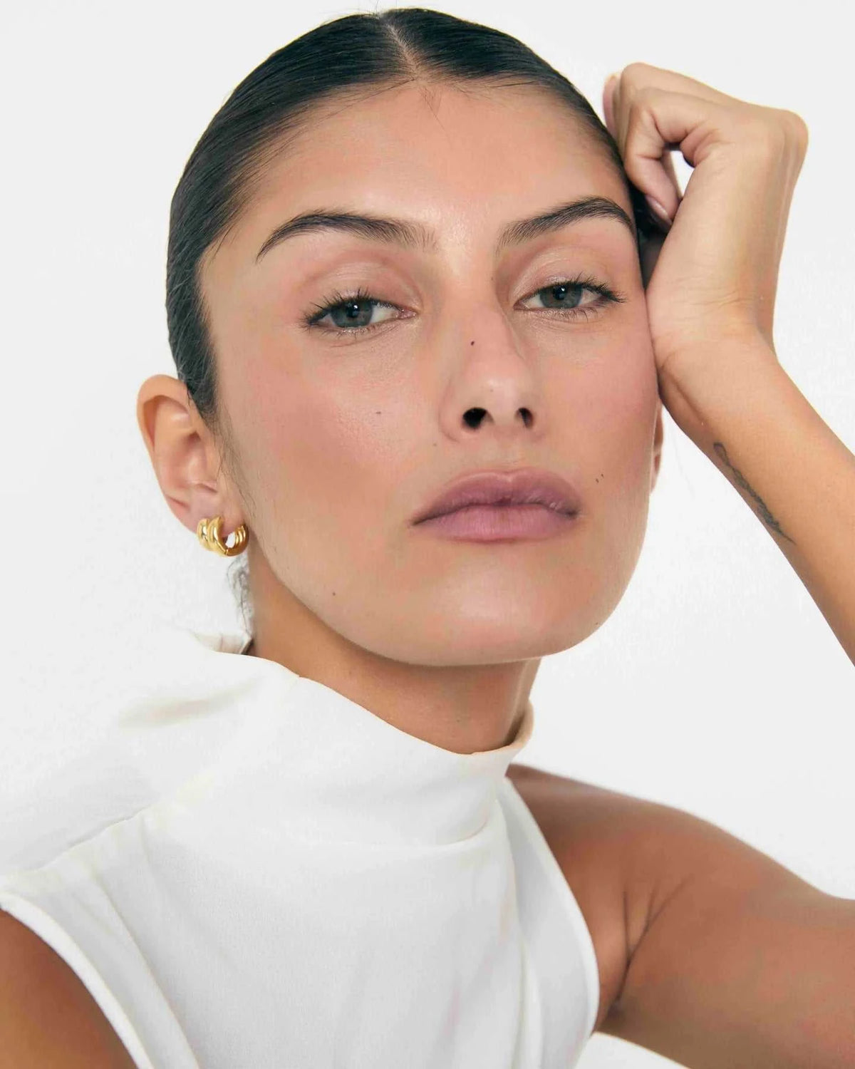 De Sur Classic Earrings Gold