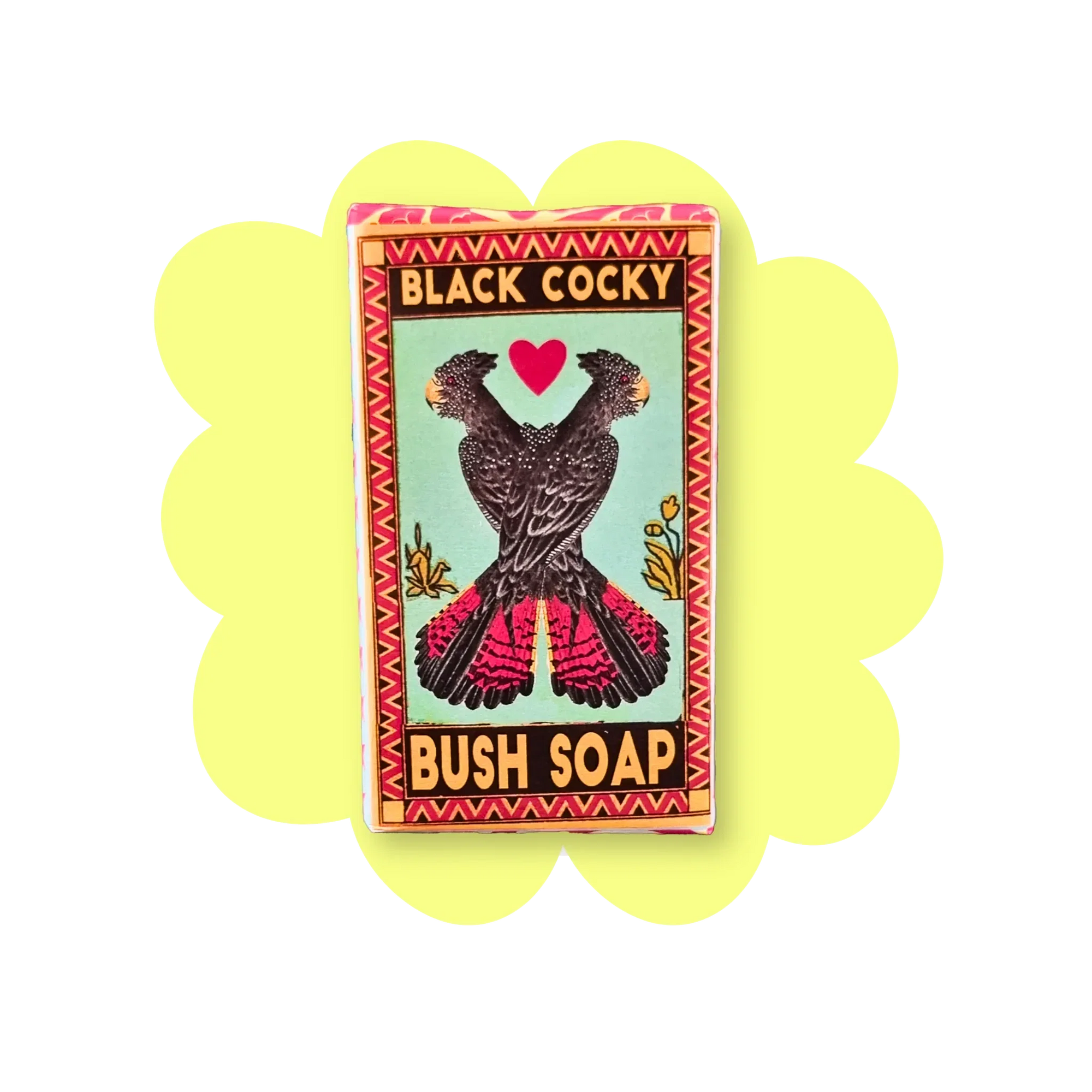 Desert Star Red Tailed Black Cockatoo Soap