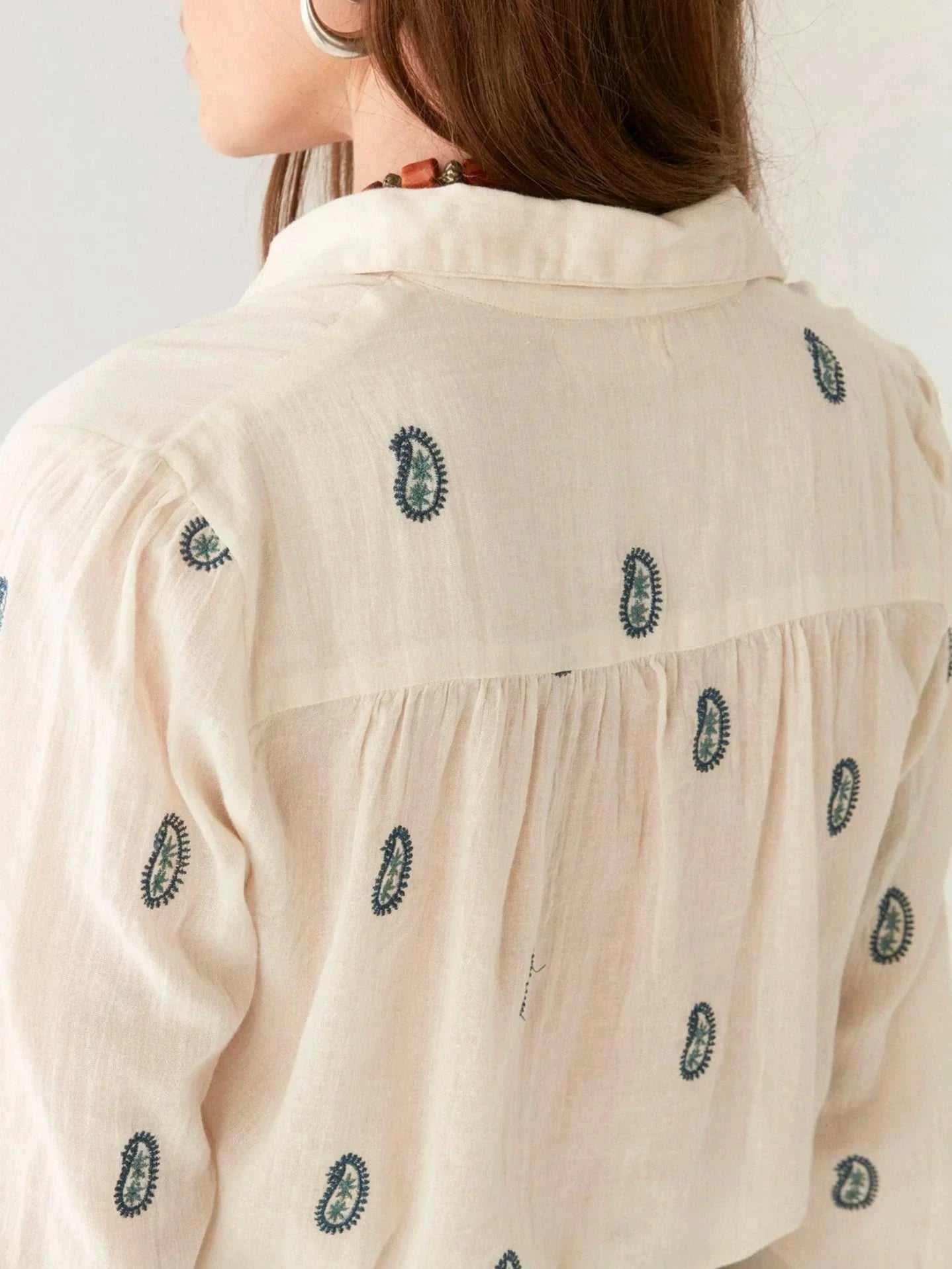 Maison Hotel Dylan Blouse Cachemira Ivory