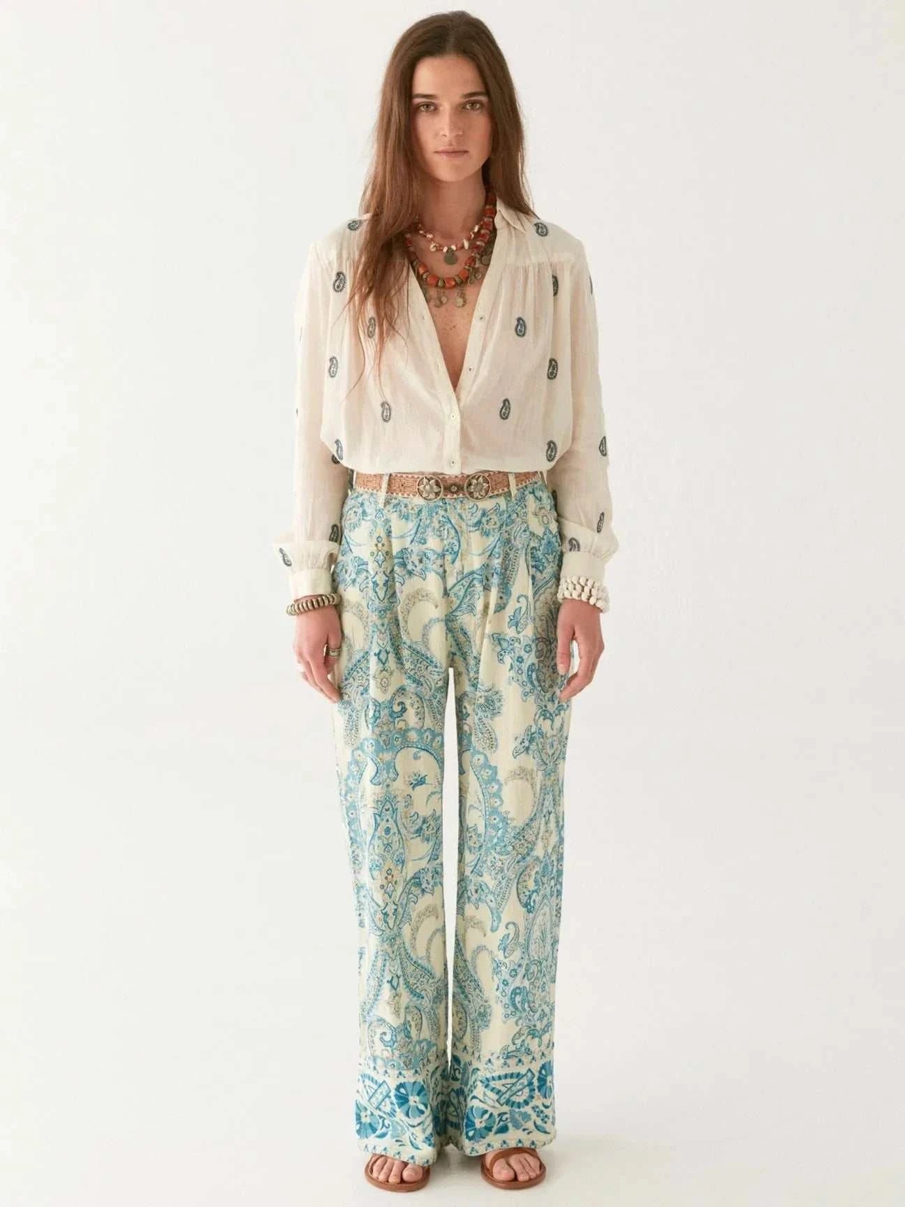 Maison Hotel Dylan Blouse Cachemira Ivory