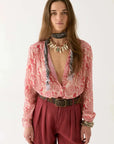 Maison Hotel Dylan Blouse Pink Martini