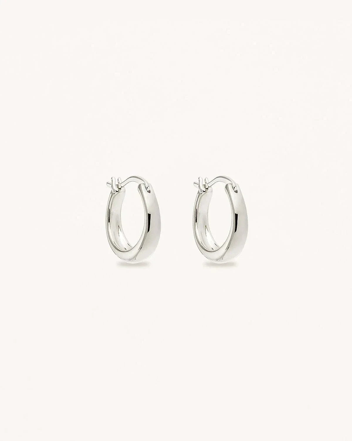 By Charlotte Infinite Horizon Small Hoops Sterling Silver