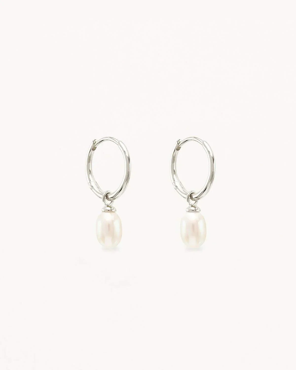 By Charlotte Live In Peace Hoop Eaarrings