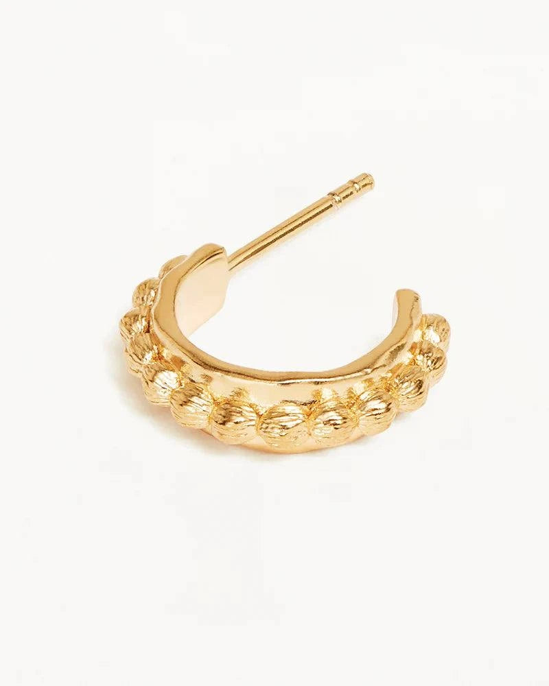 Charlotte 18k Gold Vermeil Karma Hoops