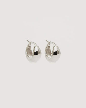 Charlotte Sterling Silver Sunkissed Small Hoops
