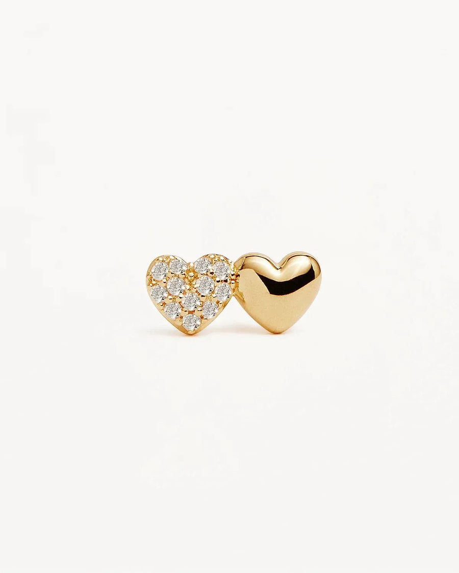 By Charlotte Always By Your Side Stud Earrings 18kt Gold Vermeil