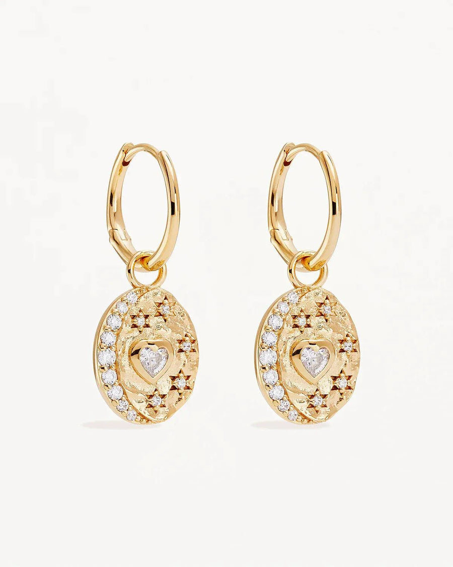 By Charlotte Love Your To The Moon And Back 18kt Gold Vermeil