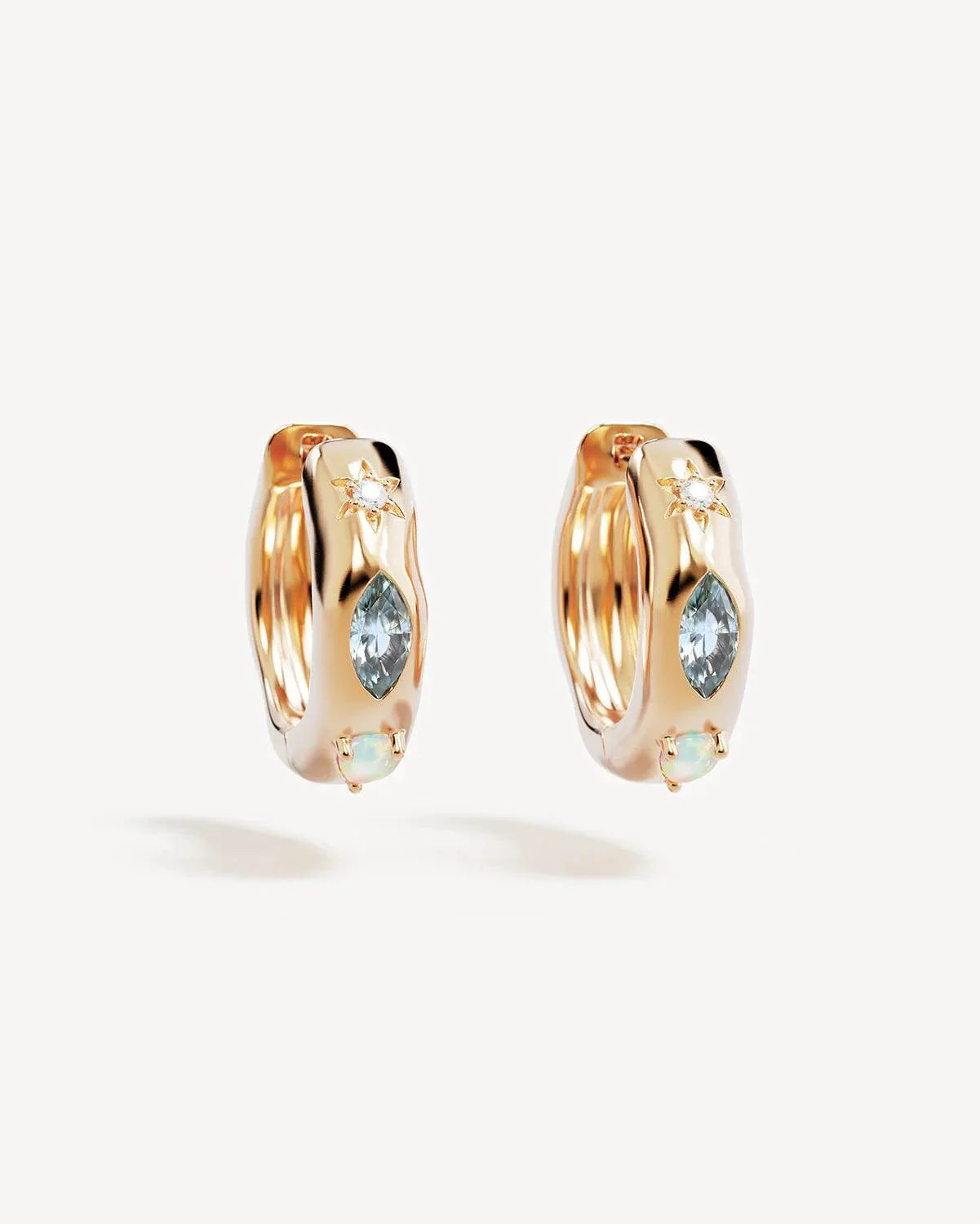 By Charlotte Hope and Protection Hoops Gold Vermeil
