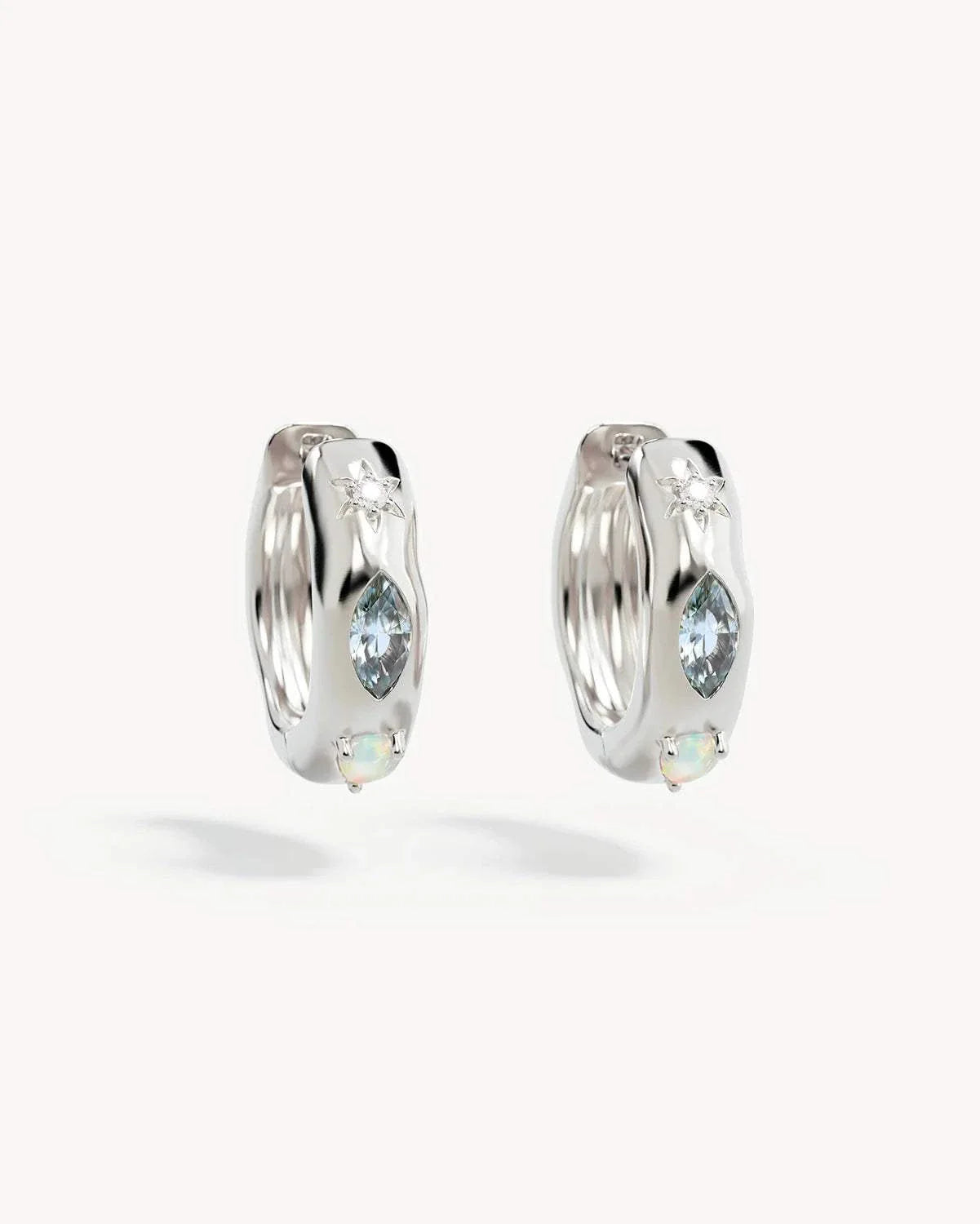By Charlotte Hope and Protection Hoops Sterling Silver 