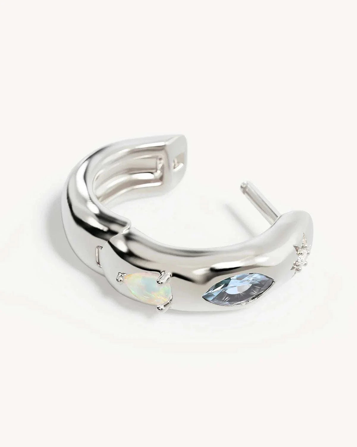 By Charlotte Hope and Protection Hoops Sterling Silver 