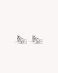 By Charlotte Love in Stillness Pearl Stud Earrings Sterling Silver