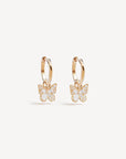 By Charlotte I Believe I Become Hoops 18k Gold Vermeil