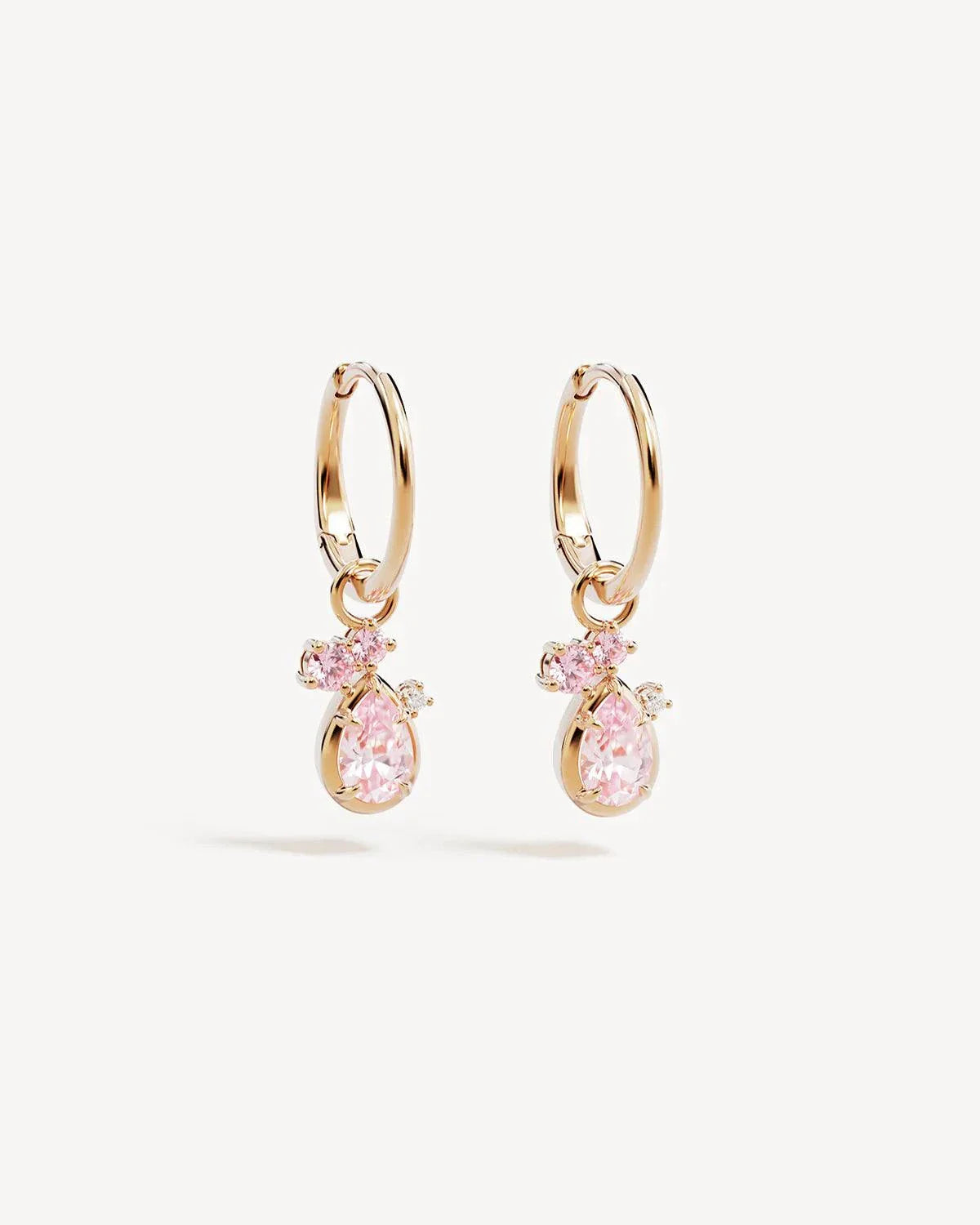 By Charlotte Awaken Love Hoops 18k Gold Vermeil