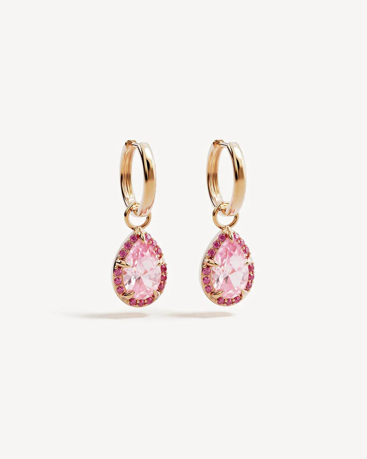 By Charlotte Love Without Limits Hoops 18k Gold Vermeil