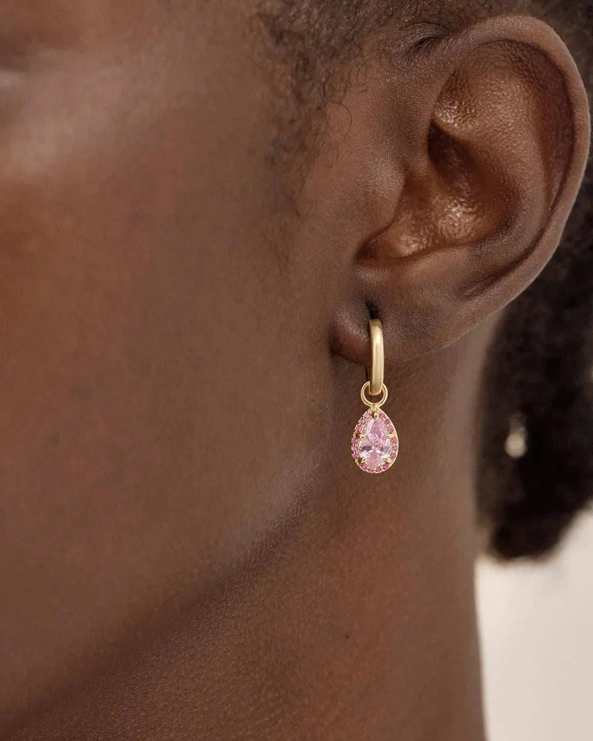 By Charlotte Love Without Limits Hoops 18k Gold Vermeil
