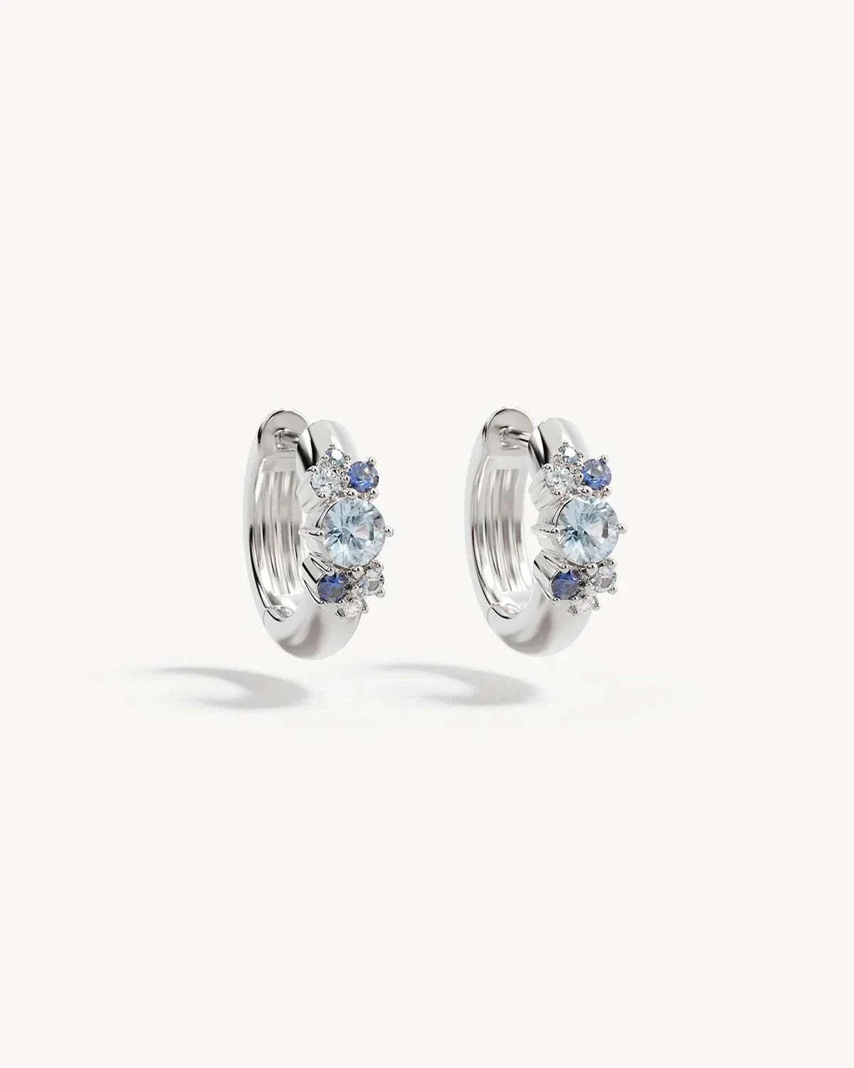By Charlotte I Breathe I Become Hoops Sterling Silver