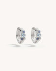 By Charlotte I Breathe I Become Hoops Sterling Silver