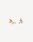 By Charlotte Moon Dust Stud Earrings 18k Gold Vermeil
