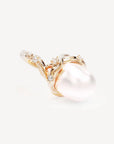 By Charlotte Dive Into Serenity Pearl Earrings 18k Gold Vermeil