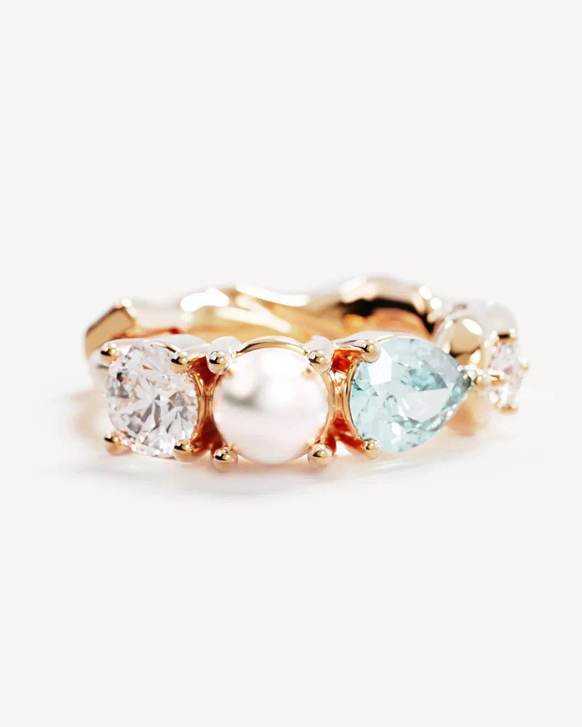 By Charlotte Breathe In Stillness Hoops 18k Gold Vermeil