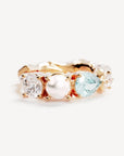 By Charlotte Breathe In Stillness Hoops 18k Gold Vermeil