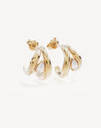 By Charlotte Vermeil Celestial Path Hoops Gold