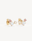 By Charlotte Cosmic Bloom Studs Earrings Gold
