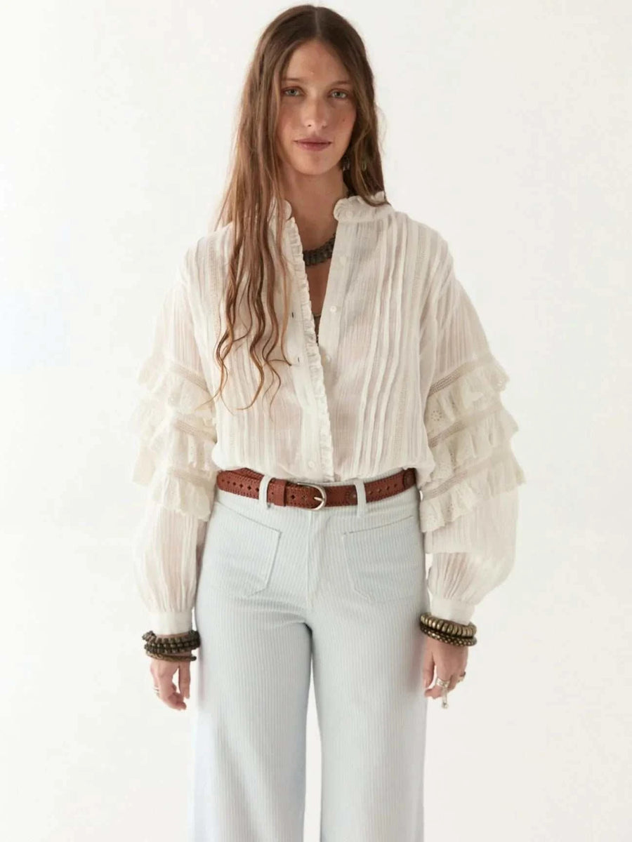Maison Hotel Edna Pant Blue Cargo
