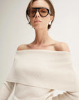 Elka Collective Sadie Knit Top Oat Marle
