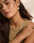 Murkani Rainbow Spirit Earrings Gold Plated