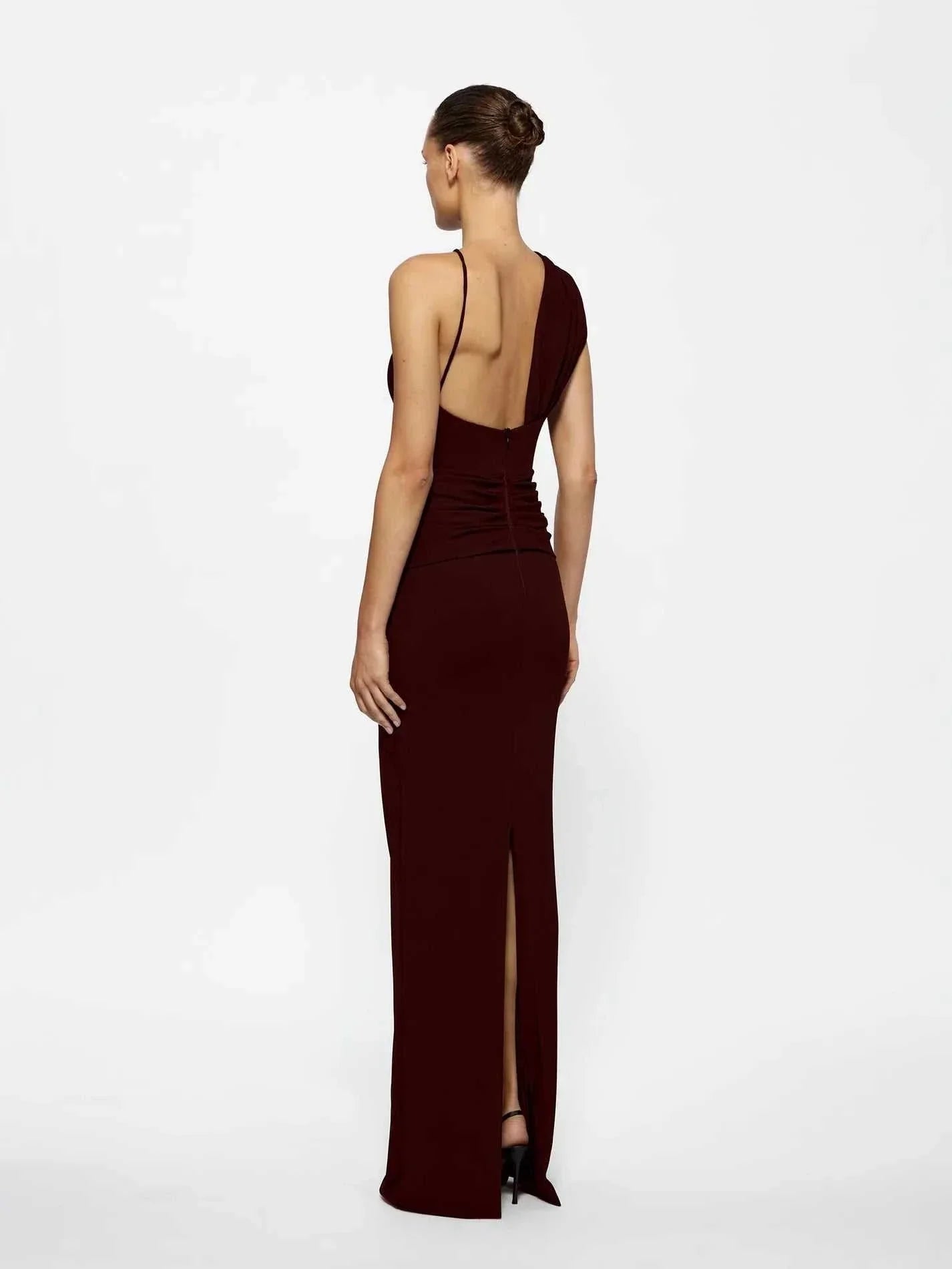 Effie Kats Greer Gown Wine