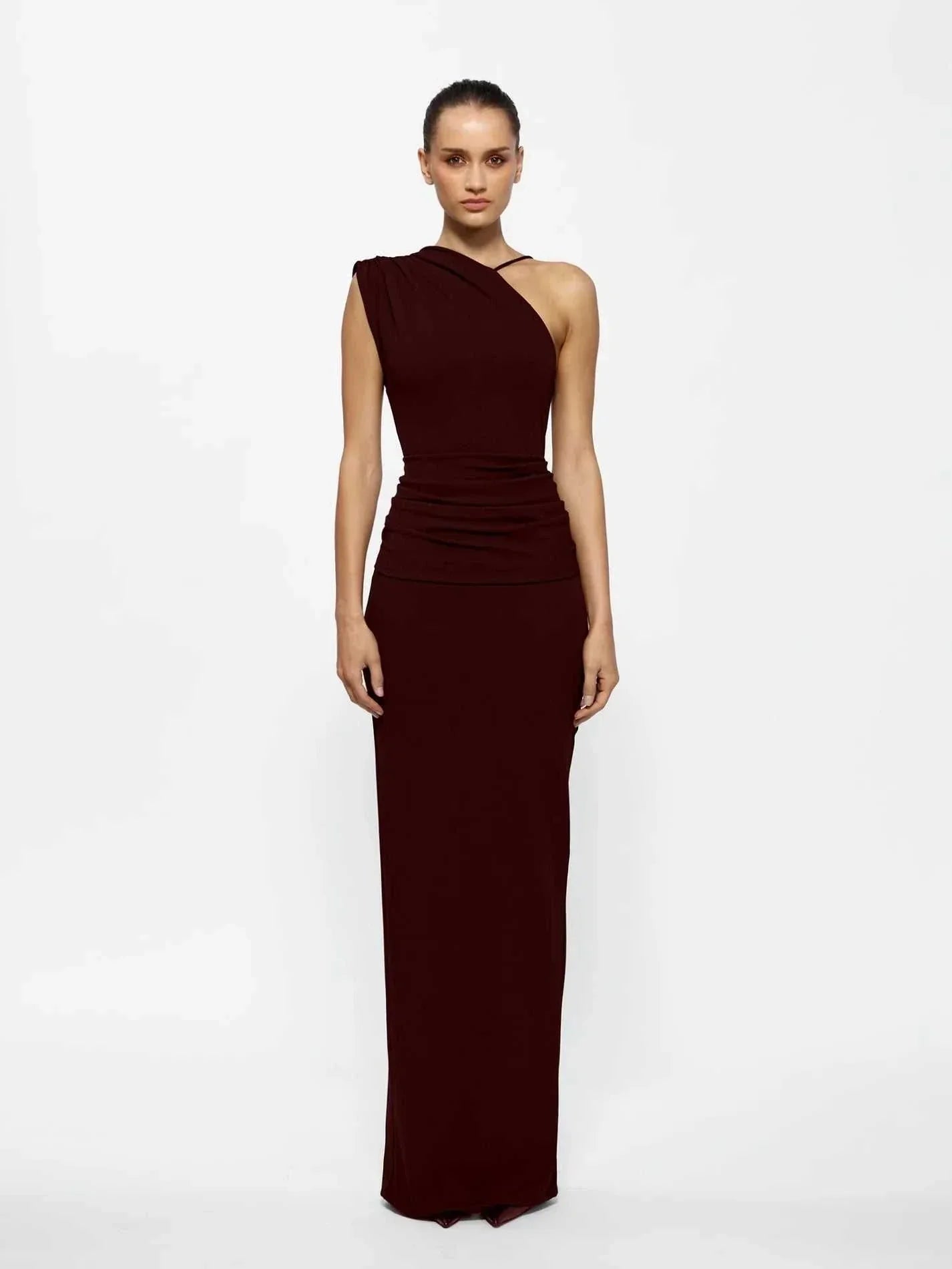 Effie Kats Greer Gown Wine