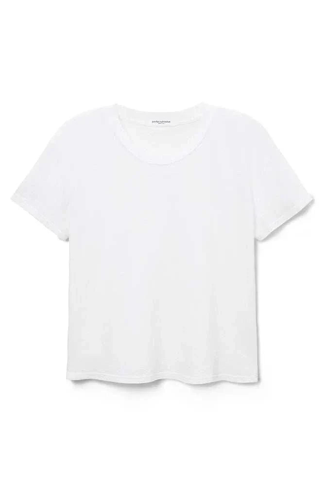 Perfectwhitetee Harley Boxy Crew White