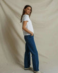 Perfectwhitetee Harley Boxy Crew White