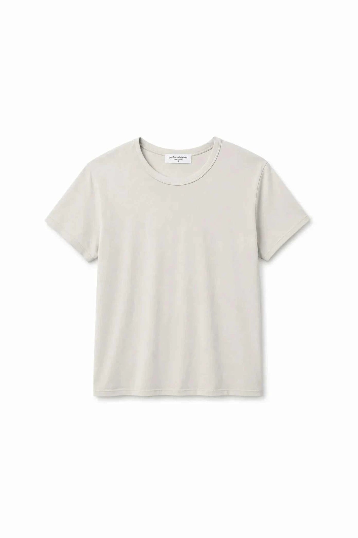 Perfectwhitetee Harley Boxy Tee White Cap Grey