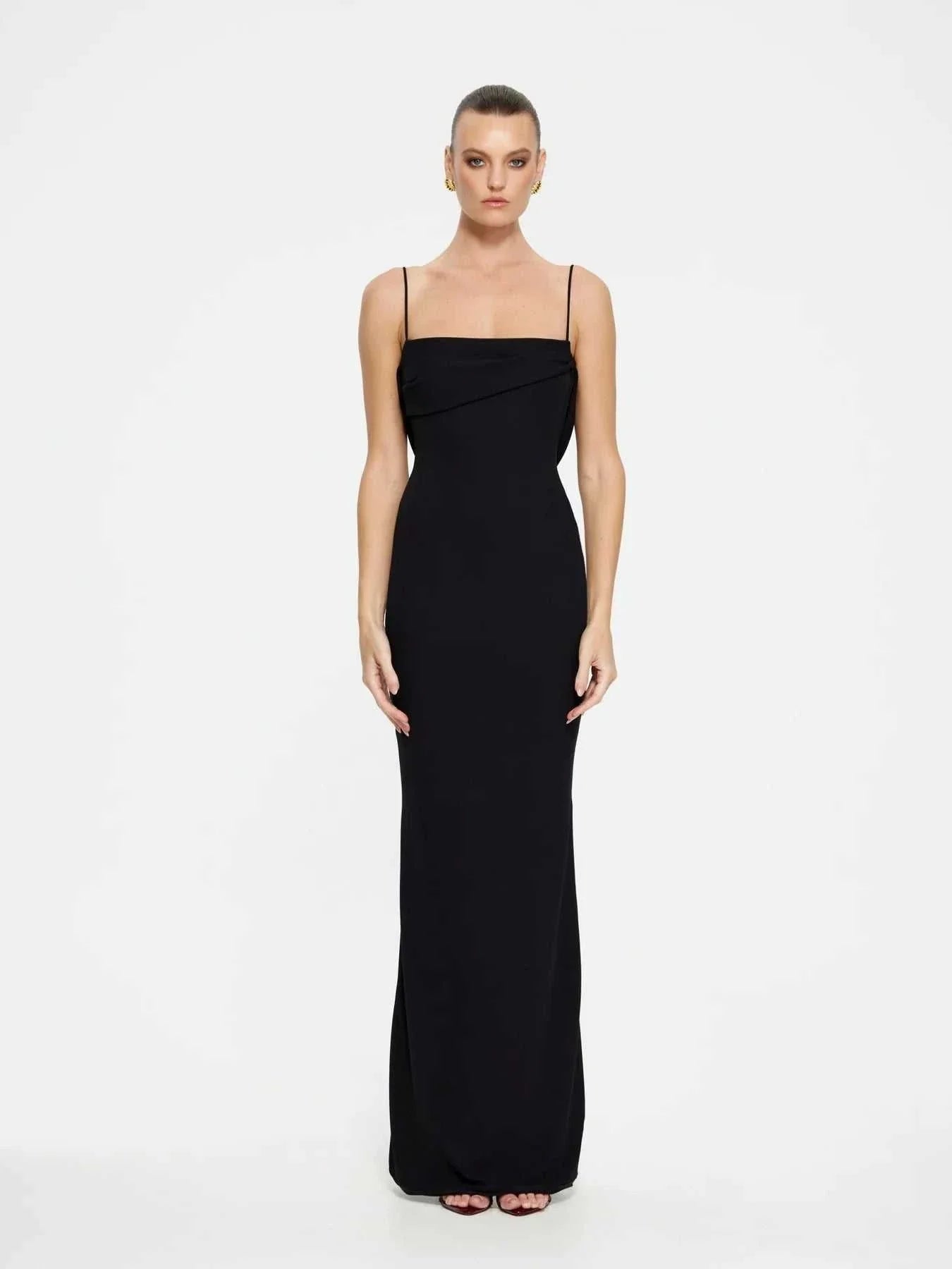Effie Kats Havilland Gown Black