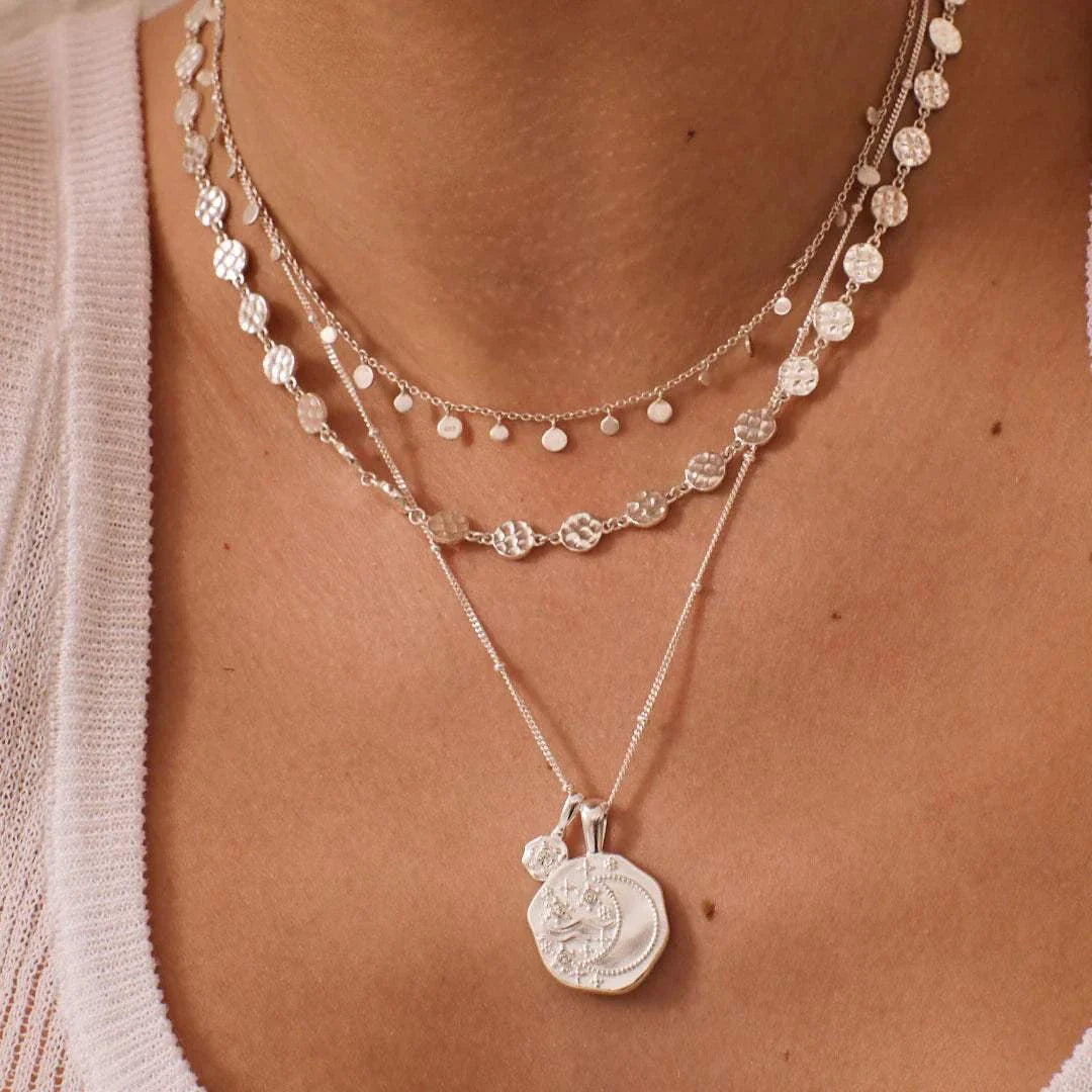 Murkani Night Sky Pendant Necklace Sterling Silver