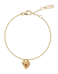 Murkani Love You Small Heart Bracelet Gold