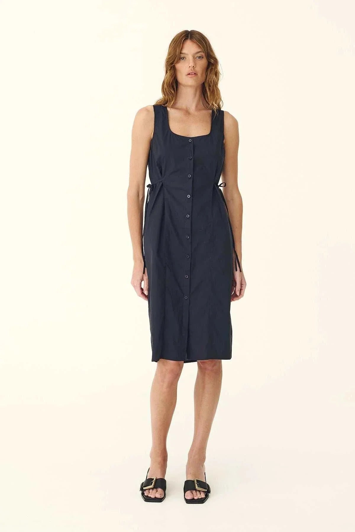Rowie Dandy Midi Dress Ink