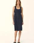 Rowie Dandy Midi Dress Ink