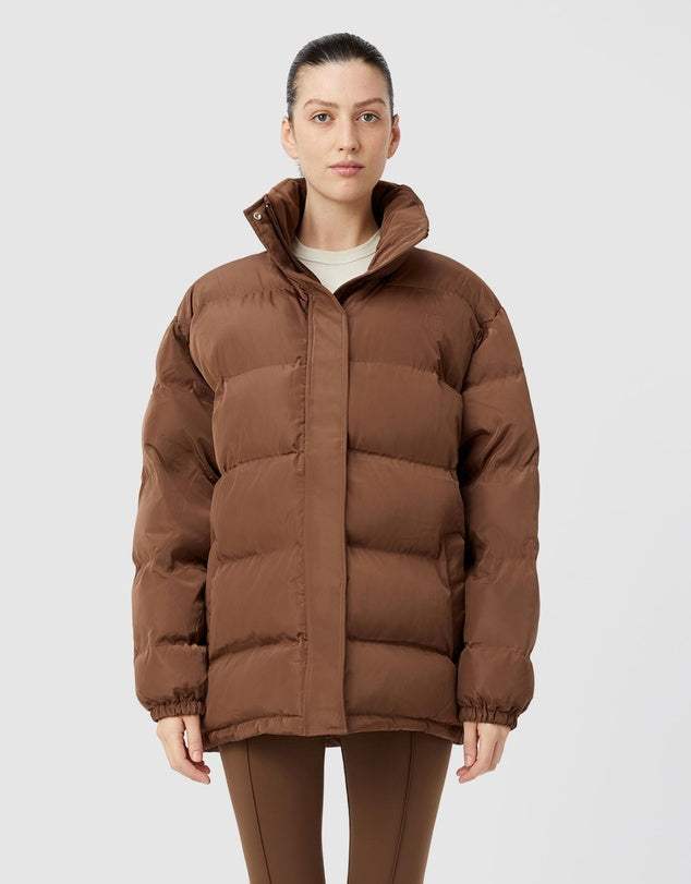 Camilla and Marc Alcove Puffer Jacket Chestnut