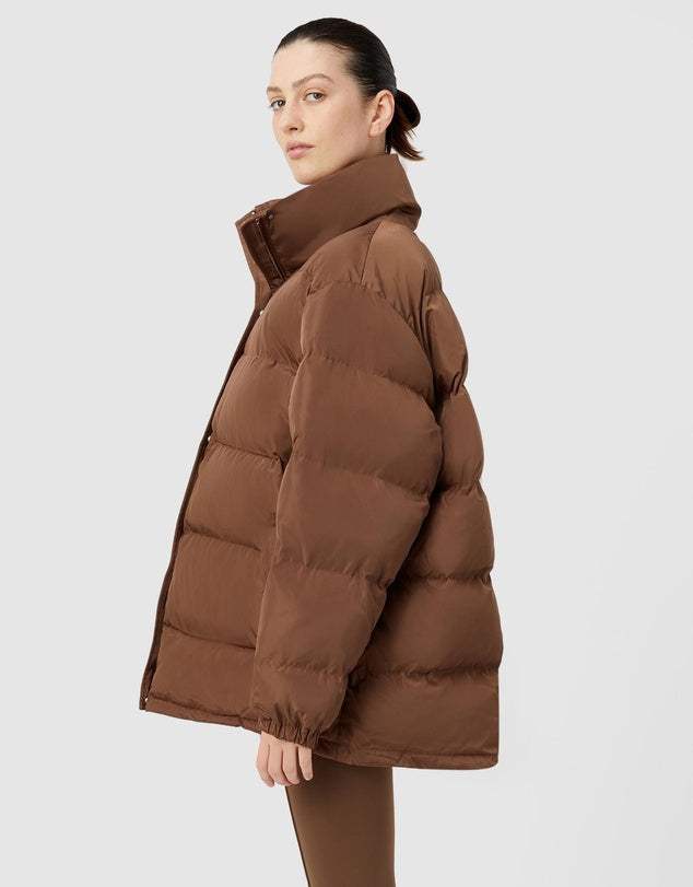 Camilla and Marc Alcove Puffer Jacket Chestnut