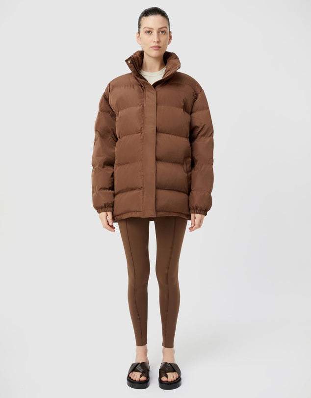 Camilla and Marc Alcove Puffer Jacket Chestnut